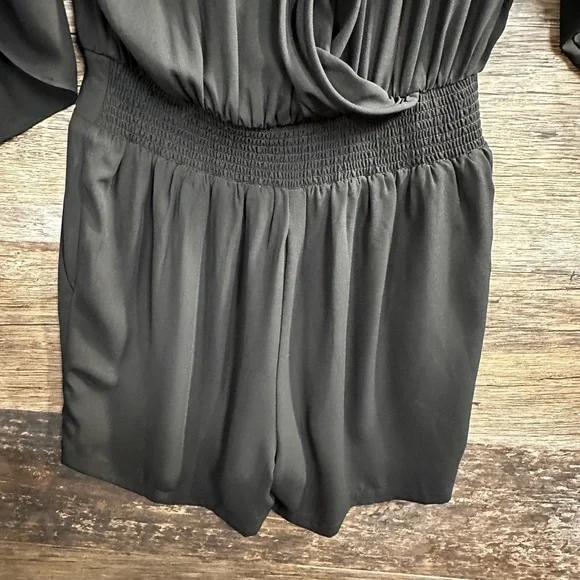 White House Black Market Black Romper - Picture 4 of 8